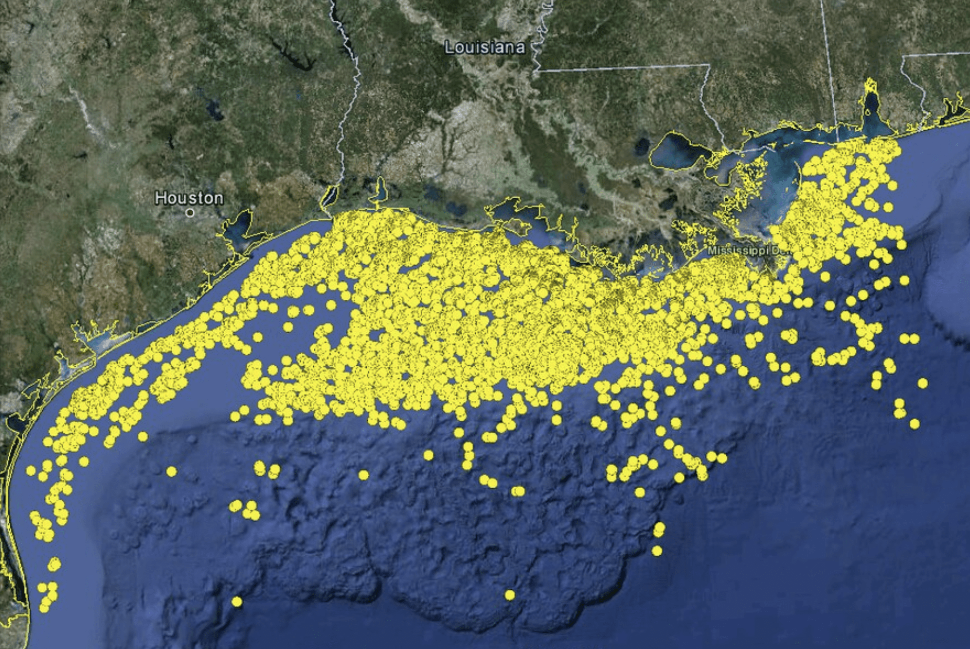 gulf of mexico oil production